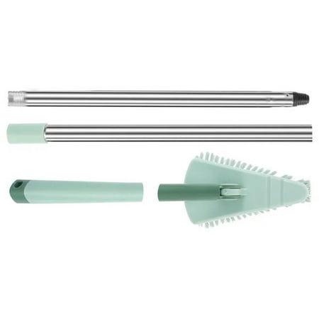 

Floor Scrub Brush Triangle Head Scrubber Brush For Bathroom Bathtub With Long Handle Fabric Sofa Spray Kitchen Floor Soap Canvas for Shoes Out Roof Concentrate Brick for Concrete Walls Healthier Home