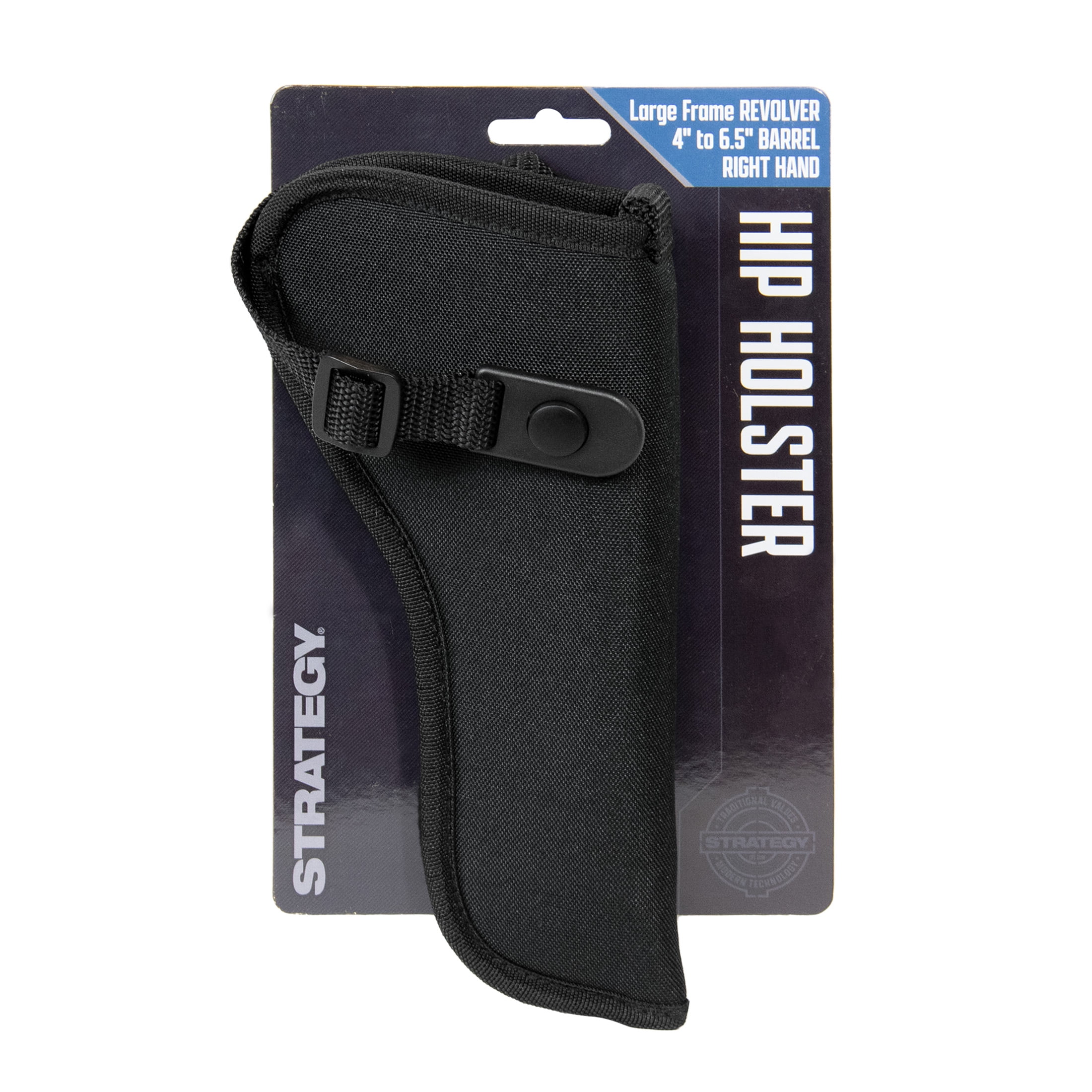 Strategy Brand Large Frame Polyester Revolver Holster. Fits 4 - 6.5 in Barrel, Right Dexterity