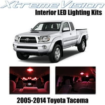 XtremeVision Interior LED for Toyota Tacoma 2005-2014 6 pcs Red Interior LED Kit Installation Tool