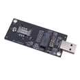 thumbnail image 2 of Carte Rehausseur M.2 Clé B vers USB 3.0 pour Module 3G 4G LTE WWAN NGFF M.2 Clé B vers USB3.0 Adaptateur Réseau avec Emplacement pour Carte SIM 6Pin/8Pin, 2 of 5
