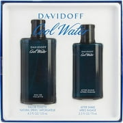 Davidoff 5544744 Cool Water By Davidoff Edt Spray 4.2 Oz & Aftershave 2.5 Oz