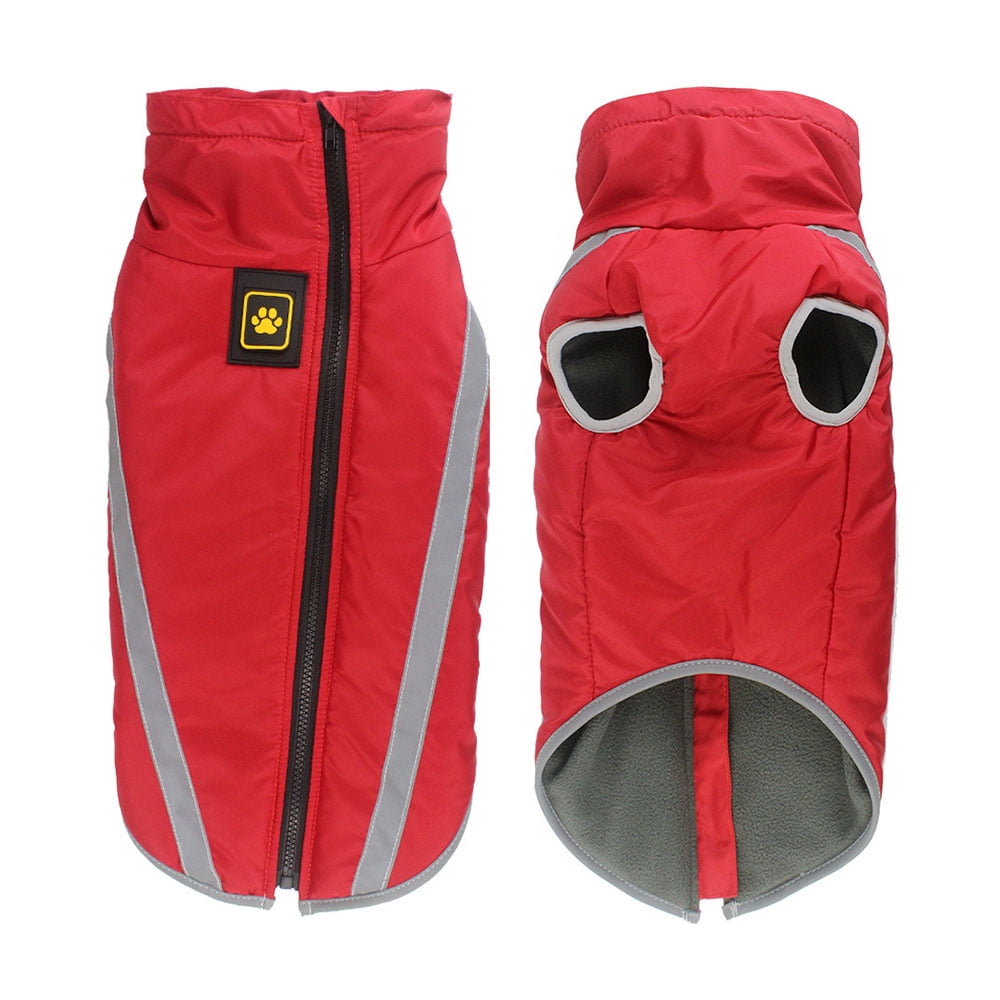 Dog Coat Winter Dog Coat Fleece Dog Jacket Waterproof Dog Coat Zipper