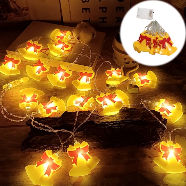 20LEDs Warm Painted String Lights For Christmas Holiday New Year Garden Decoration Battery Powered Indoor