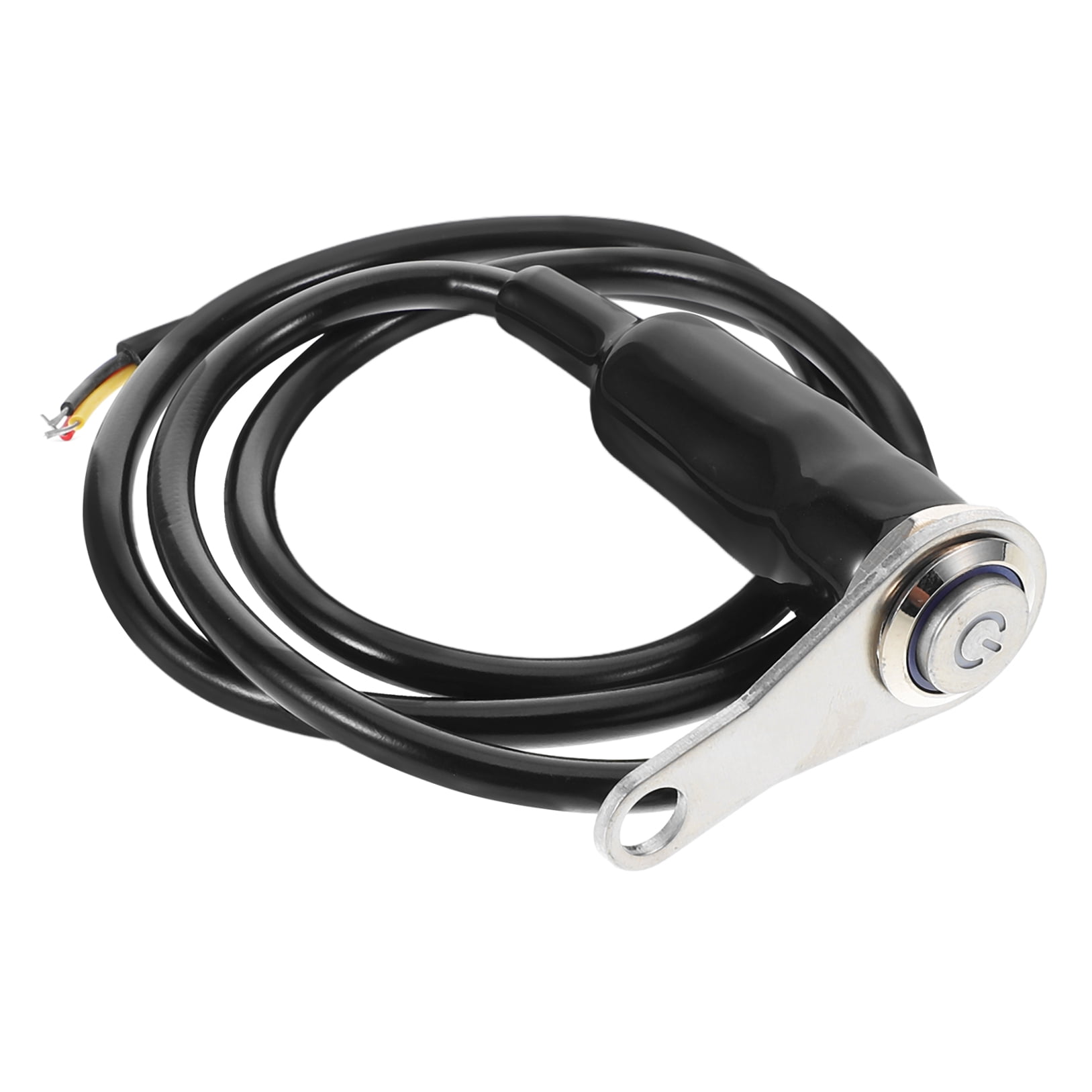 Universal Motorcycle Horn Button Waterproof Handlebar ON/OFF Switch Adjustable Mount for All Motorbike Dirt Bikes