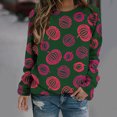 thumbnail image 1 of Munas de la liquidación de Ichuanyi Mujeres casuales Halloween Halloween Swein Swein Sweatshirt Tunic Tunic Tunic ICHUANYI WER202308212371, 1 of 5