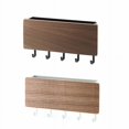 thumbnail image 4 of Caja de almacenamiento de viento de estilo japonés, gancho de pared para llaves, gancho de almacenamiento de madera maciza, percha de madera para artículos diversos del pasillo, 4 of 4