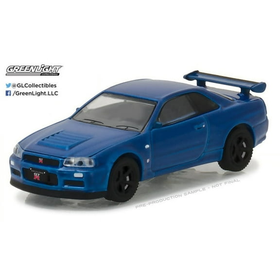 GREENLIGHT 1:64 TOKYO TORQUE SERIES 1 - 2002 NISSAN GT-R (R34) 29880-E