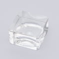 thumbnail image 2 of Glass Ball Stand Square Clear 29x29x17.5mm, 2 of 2