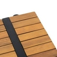 thumbnail image 5 of Sofa Corner Set Featuring Coffee Table | Ideal for Creating a Relaxing Retreat | Acacia Wood and Elegant Iron Design | Water-Resistant Cushions for a Clean Look, 5 of 7