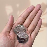 Ruby Crystal Raw Stones (2 Pieces)