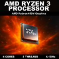 thumbnail image 3 of Portátil Lenovo V15 AMD Ryzen 3 7320U 15,6" FHD 16 GB 1 TB SSD, 3 of 8
