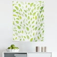 thumbnail image 1 of Green Tapestry, Various Types of Green Fresh Leaves Illustration with Garden Summer Season Graphic Design, Fabric Wall Hanging Decor for Bedroom Living Room Dorm, 5 Sizes, Green, by Ambesonne, 1 of 1