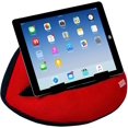 thumbnail image 2 of Book Couch iPad Stand, Tablet Stand and Book Holder, Reading Pillow Cushion in Bed at Home TraCPDD el, Lap Rest Support, Gift Idea Compatible with eReader/Kindle/Smartphone (Hot Lips) Hot Lips, 2 of 7