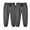 Gray, variant on breaise Toddler Boys 2 Pack Cotton Active Jogger Sweatpants,Kids Casual Athletic Solid Pocket Pull On Pants 2-7 Years