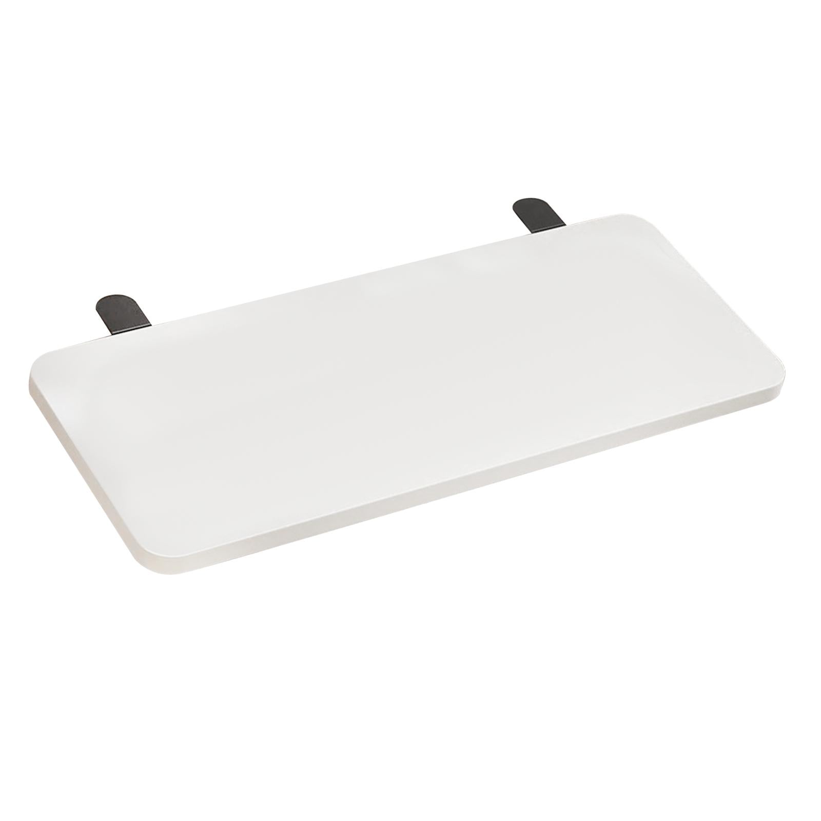 FashionCha Desk Board Wrist Office Foldable 50x20cm Desktop Extension Board Keyboard Tray White