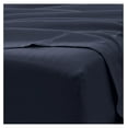 thumbnail image 4 of Double-Brushed Microfiber Full Sheet Set 4 Piece – Oeko-TEX Certified Ultra Soft & Wrinkle-Free - 16" Deep Pocket Sheets - Easy Care Full Size - Navy, 4 of 7