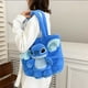 thumbnail image 4 of Stitch Plush Animal Soft Doll，Ashoulder Strap Crossbody Bag, Cute Plush Toy for Boys and Girls (Blue), 4 of 4