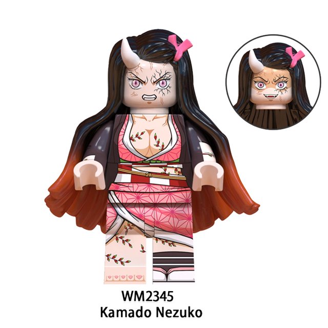 Samurai Sword Denji Motosierra Hombre Con Pochita Anime Serie Mini Personaje Bloque De Construcción Figura Juguetes Regalos Para Niños