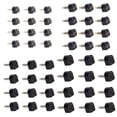 thumbnail image 2 of 24 pares de tacones negros reemplazos de zapatos consejos de reparación tapones tapas Sunnimix Placas de tacón alto para mujeres, 2 of 8