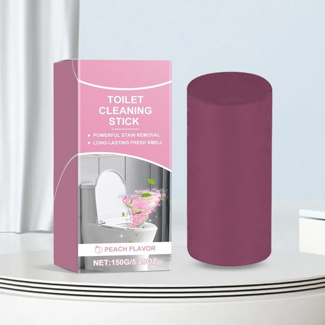 PENDANEKP Efficient Toilet Cleaning Stick Available in Four Fragrances Including Ocean Jasmine Grape and Peach for Gentle Self-Cleaning,PENDANEKP,Plastic,Pink