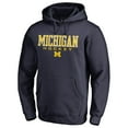 thumbnail image 2 of Men's Navy Michigan Wolverines Team Unity Hockey Pullover Hoodie, 2 of 3