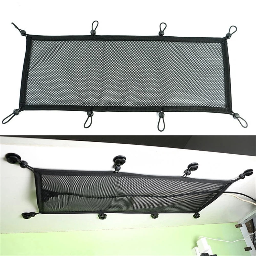 Under Desk Cable Management Net, Under Table Cord Management Mesh Organizer Flexible Wire Hiders, Extra Large Capacity Wire Management Kit Under Desk, Fits Most Tables