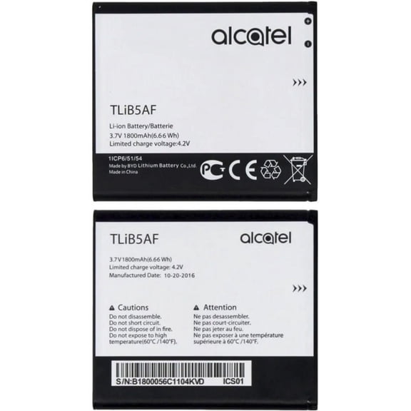 LEOM Alcatel LINKZONE Mobile Hotspot Battery TLiB5AF