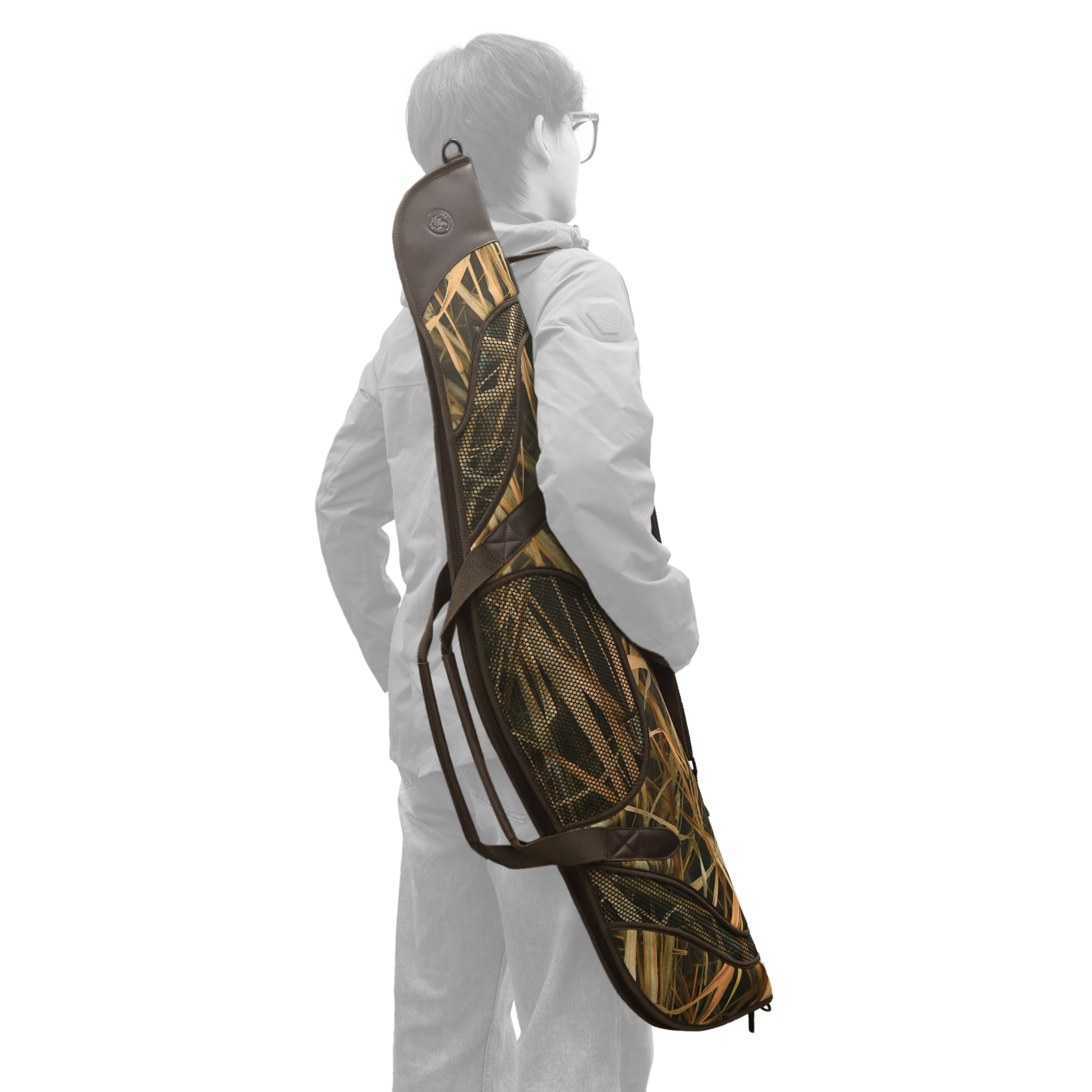 WAYNE'S DOG 44" / 56" Scoped Rifle & Shotgun Soft Case, Camo Gun Storage Bag, Durable