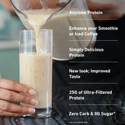Isopure Zero Carb 100% Pure Whey Isolate Protein Powder, Lactose Free, Gluten Free, With Vitamins, Creamy Vanilla, 25g Protein Per Serving, 4.5 Lbs, 66 Servings (Packaging May Vary)