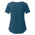 thumbnail image 6 of Breastfeeding Shirts For Women Clearance Sales Maternity Womens Nursing Round Neck Short Sleeve Round Neck Breastfeeding Blouse, 6 of 6