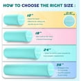thumbnail image 4 of Yes4All 18inch Exercise Foam Roller EVA Teal V2, 4 of 8