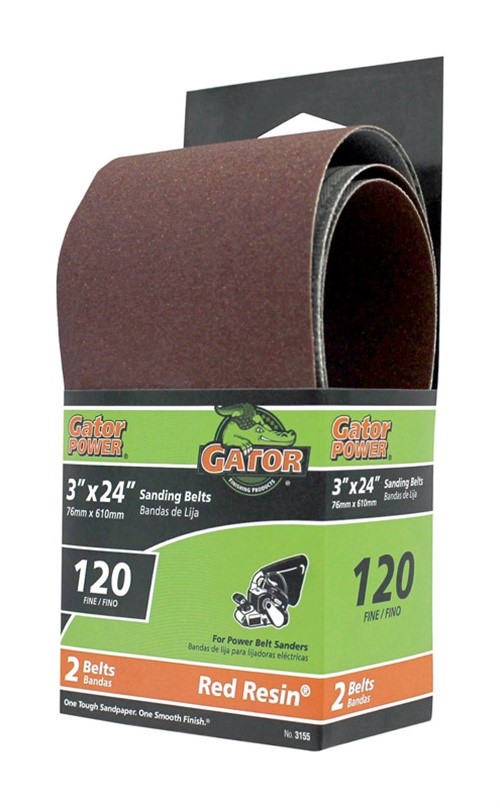 Aluminum Oxide Sanding Belt 12 Grit 