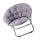 thumbnail image 1 of Silla De Platillo, Cómoda Silla De Platillo Plegable Gris Para Oficina, 1 of 7
