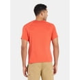 thumbnail image 3 of Athletic Works Men's and Big & Tall Men's Soft ButterCore Tee with Short Sleeves, Sizes S-5XL, 3 of 5