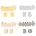 thumbnail image 3 of lionlar Smooth Hip 2 Top &6 Bottom Mouth Teeth Set Gold, 3 of 9
