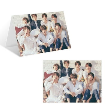 BTS Cards and Envelopes Greeting Cards with Envelopes Blank Note Cards and Envelopes Cartoon Designs for All Occasions Blank Greeting Cards, Note Cards