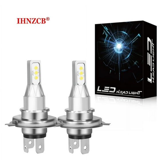 IHNZCB for Kawasaki Ninja 250R EX250 1986-2007 2X HS1 9003 H4 HB2 LED Headlights Bulb 55W White LXB,Motorcycle Light,Y80