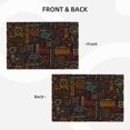 thumbnail image 3 of Placemats Set Of 4 / 6, Polynesian Turtles Placemats For Dining Table Indoor/Outdoors Heat Resistant Washable Placemats 18" X 12", 3 of 8