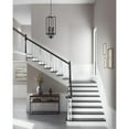 thumbnail image 2 of Elara Collection Four-Light New Traditional Matte Black Chandelier Foyer Light, 2 of 7