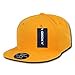 thumbnail image 3 of Decky RP1-PL-GLD-24 Retro Fitted Caps Gold - 7.13, 3 of 4