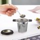 thumbnail image 3 of Stainless Steel Tea Infuser Mesh Strainer, Tea And Coffee Infuser Fine Mesh Filters With Large Capacity (silver), 3 of 5
