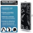 thumbnail image 6 of Pu Adjustable Angle Phone Stand For Desk Flexible Cell Phone Holder Bendable Freely Lightweight For All Smartphones Travel Home Airplane (Black), 6 of 6