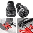 thumbnail image 4 of Extensores de pedal de bicicleta kusrkot 9/16 In-In Negro, 4 of 8
