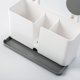 thumbnail image 3 of Inicio Estante de almacenamiento de cepillos de dientes de pared, 3 of 5