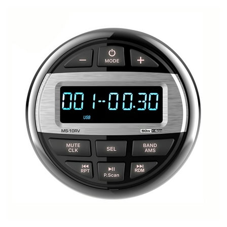 Boat Radio System Media Player Marine Radio /Speaker /FM AM Antenna Waterproof Bluetooth Radio