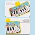 thumbnail image 6 of Kids Musical Piano Mat, Toddler Stepping Piano Game, Educational Multi Instrument Play Carpet, Portable Foldable Waterproof Crawling Mat Gift For Boys And Girls, 6 of 7