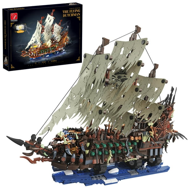 Set de construcción TGL TYCOLE Pirate Ship Flying Dutchman 2159 piezas