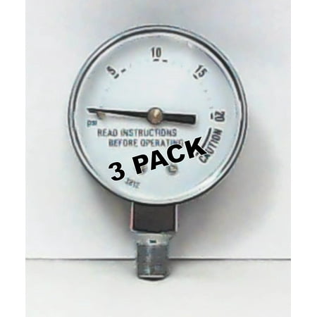 3 Pk, Presto Pressure Cooker Steam Gauge, 85771
