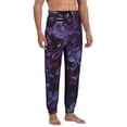 thumbnail image 4 of Kdxio Lilac Pattern Joggers,Sweatpants for Men with Pockets-X-Large, 4 of 5