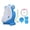 Blue, variant on Rupoun Frog Potty Training Urinal for Boys with Aiming Target Wall Mounted Macaron Blue 13.38 inches / 34 cm